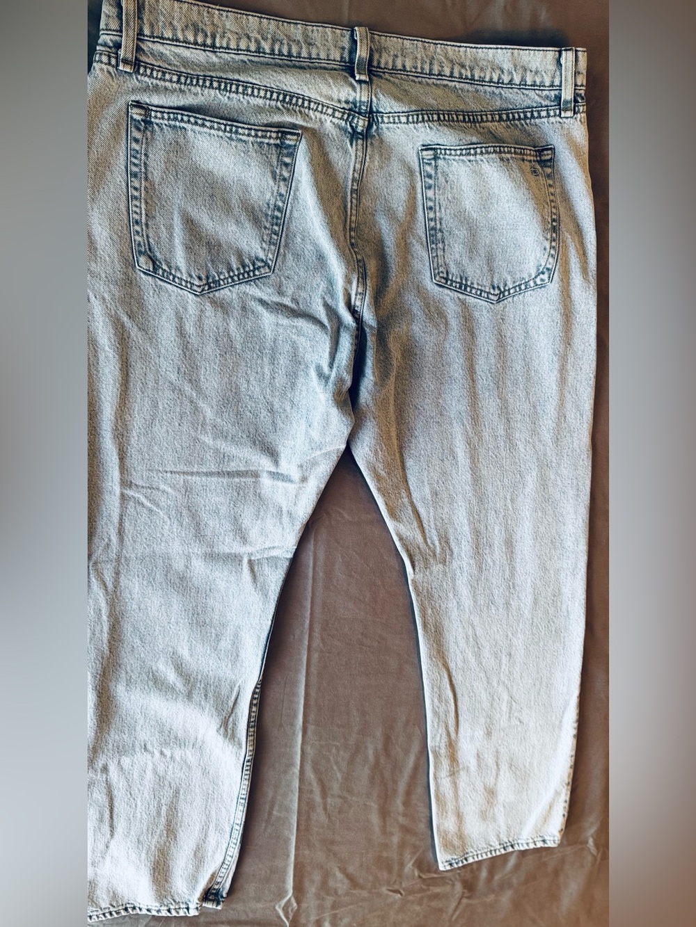 RAG & BONE Button Fly Straight Leg Light Blue Jeans - Picture 8 of 16